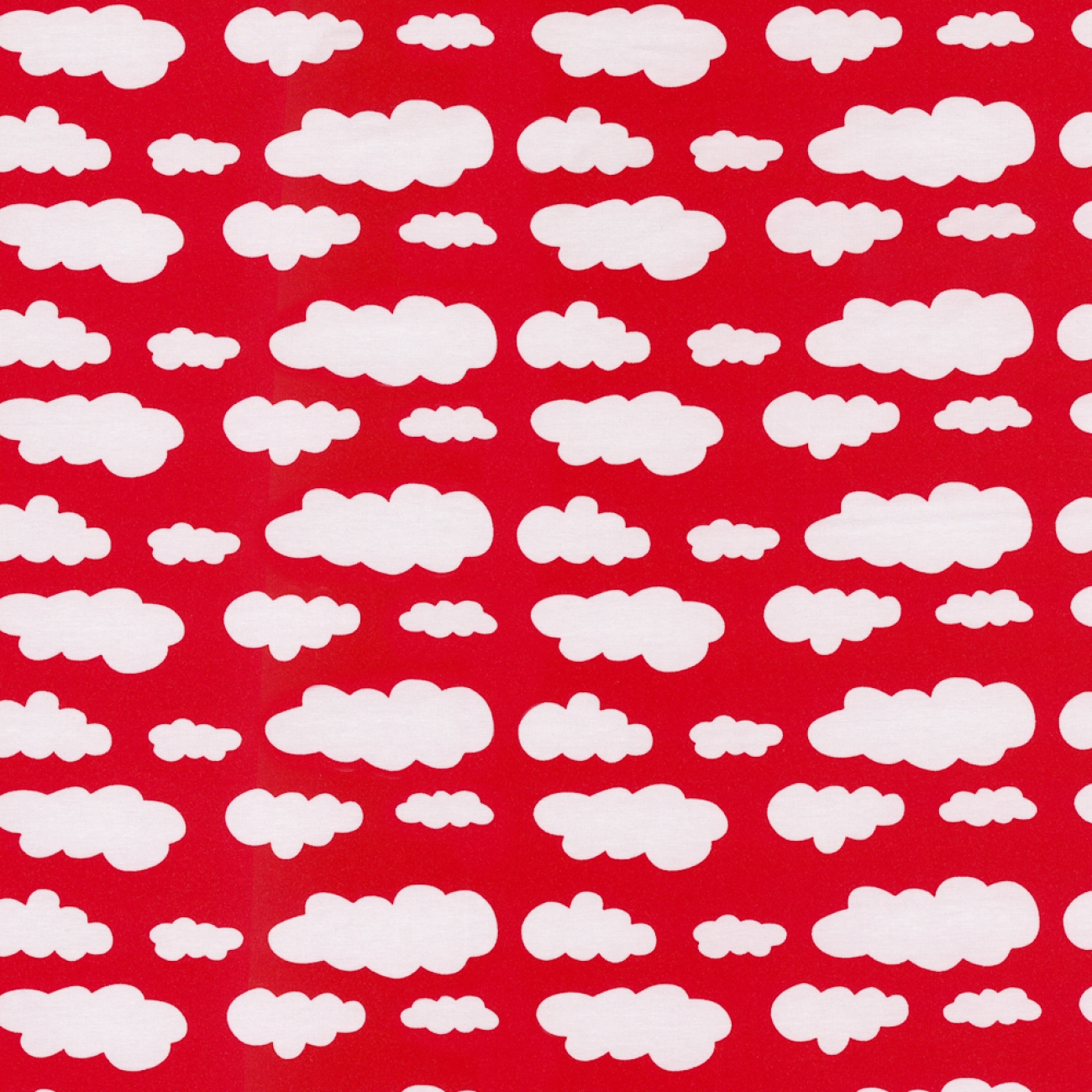 Jersey Swafing - Wolken - Rot